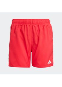 Kinder Badeshorts "3S SHORTS BY", rot, sportlich, Gr. 140, adidas Performance, Obermaterial: 100% Polyester, Badehosen