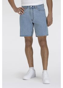 Levi's LEVI'S Herren Jeansshorts "468 LOOSE SHORTS"light indigo, flat finish, casual, Gr. 28, Denim/Jeans, Obermaterial: 100% Baumwolle, Jeans, Sommerhose
