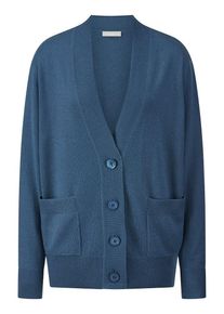 include - Strickjacke, blau, Gr. 36 / S - Kaschmir