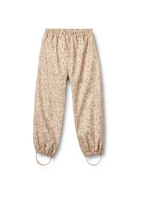 Wheat Kinder Regen- und Matschhose "Wheat Regenhose Olo"rose flower field, Gr. 122, 55% Polyester, 45% wasserbasiertes Polyurethan, Hosen