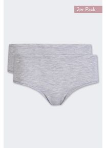 Nina von C. Damen Minislip "Light & Easy", Gr. 36silber melange, Obermaterial: 95% Modal, 5% Elasthan, meliert, Unterhosen, Besonders weich und