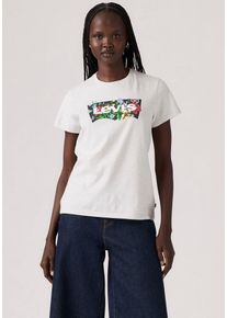 Levi's LEVI'S Damen T-Shirt "LSE THE PERFECT TEE"deirdre floral bw fi, casual, Gr. M, Jersey, Obermaterial: 100% Baumwolle, Shirts