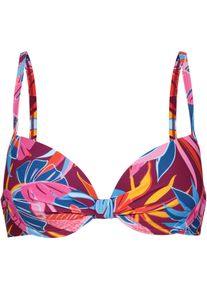 Buffalo Bikini Oberteil - bunt - Gr. 34 / B - Polyamid/Elastan