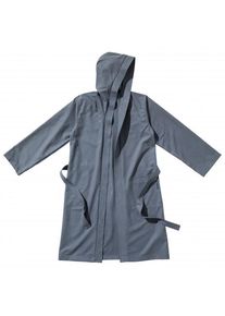 Cocoon Microfiber Bathrobe Ultralight with Hood Bademantel (Gr XXL |grau)