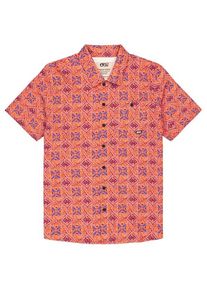 Hemd PICTURE Mataikona S/S Shirt Herren (Gr M |rot)
