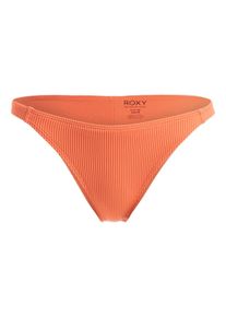 Roxy Damen Bikini-Hose "Rib Roxy Love The Goofy", orange, Gr. S, 91% Nylon, 9% Elasthan, Badehosen