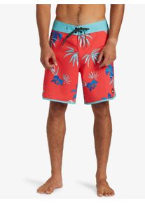 Quiksilver Herren Boardshorts "Surfsilk Scallop 18"", rot, Gr. 36, 88% Polyester, 12% Elasthan, Hosen