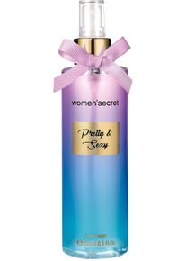 women'secret WOMEN'SECRET Damen Körperspray "Body Mist - Pretty & Sexy", 250ml, blau, Parfüms, mit Orange und Moschus