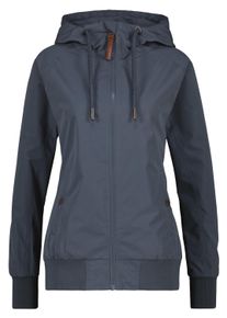 alife and kickin ALIFE & KICKIN Damen Sommerjacke "Damen RenitaAK A", blau, Gr. XL, 100% Polyester, Jacken