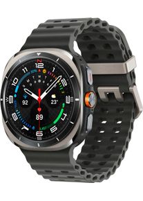 Samsung Smartwatch "Galaxy Watch Ultra (2025)", 47mm, 4G (LTE), silber, Smartwatches