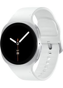 Samsung Smartwatch "Galaxy Watch 8", 40mm, 4G (LTE), silber, Smartwatches
