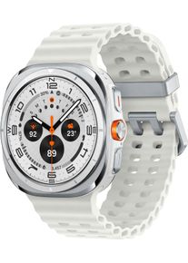 Samsung Smartwatch "Galaxy Watch Ultra (2025)", 47mm, 4G (LTE), weiß, Smartwatches