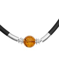 OSTSEE-SCHMUCK Damen Collier "OSTSEE-SCHMUCK Collier Halla Collier Halla", 45cm, Silber 925 (Sterlingsilber), L: 45cm, silber, Silber 925