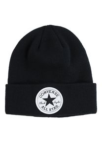 Converse Kinder Beanie "CAN CTP WATCH CAP - für Kinder", schwarz, sportlich, bestickt, unifarben, Feinstrick, Kunstfaser, Mützen, für Kinder