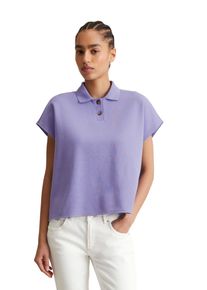 Marc O'Polo Damen Poloshirt "aus Organic Cotton"soft hibiscus, casual, Gr. XL, MARC O'POLO DENIM, unifarben, Obermaterial: 100% Baumwolle, Shirts