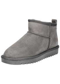 Ara Damen Stiefelette "Ara Stiefelette Veloursleder/Textil", Gr. 39, grau, Veloursleder, Textil, casual, Schuhe