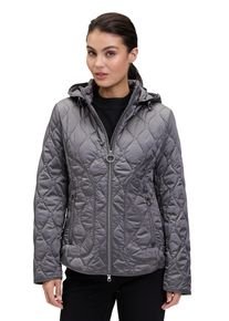 Betty Barclay Damen Outdoorjacke "Betty Barclay Outdoorjacke mit abnehmbarer Kapuze", grau, modisch, Gr. 48, Obermaterial: 100% Polyamid., Jacken