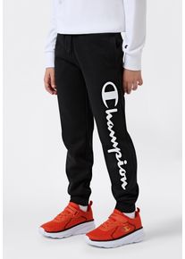 Champion Kinder Jogginghose, blau, sportlich, Gr. M, Obermaterial: 54% Baumwolle, 46% Polyester, Hosen