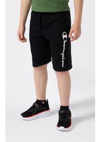 Champion Kinder Sweatshorts, blau, sportlich, Gr. M, Obermaterial: 54% Baumwolle, 46% Polyester, Hosen