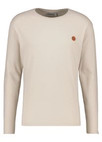 alife and kickin ALIFE & KICKIN Herren Langarmshirt "Herren AlexAK A", beige, Gr. M, 60% Baumwolle 40% Polyester, Shirts