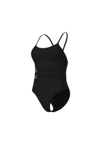 arena Damen Badeanzug "WOMEN'S arena MESH EQUALS SWIMSUIT BACK B", schwarz, sportlich, Gr. 44, Obermaterial: 74% Polyamid, 26% Elasthan, Badeanzüge