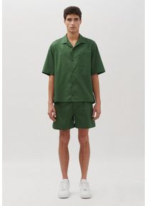 Herren Kurzarmhemd "Studio", grün, Gr. XXL, STUDIO SEIDENSTICKER, unifarben, 100% Baumwolle, Hemden, Regular Kurzarm Reverskragen Uni