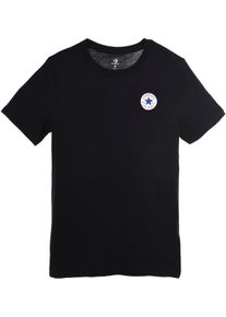 Converse Kinder Kurzarmshirt "für Kinder", schwarz, sportlich, Gr. 128, bedruckt, unifarben, Stoff, Obermaterial: 100% Baumwolle, Shirts, für Kinder