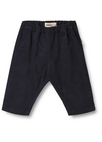 Wheat Mädchen Chinohose "Wheat Hose Aiden gefüttert", blau, Gr. 86, 100% Bio-Baumwolle, Hosen