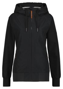 alife and kickin ALIFE & KICKIN Damen Sommerjacke "Damen RenitaAK A", schwarz, Gr. S, 100% Polyester, Jacken