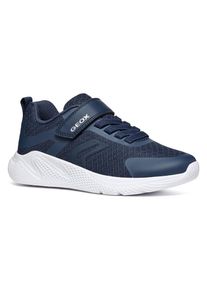 Geox Kinder Sneaker "J SPRINTYE BOY", Gr. 29, blau, Textil, Synthetik, sportlich, Schuhe, Slip-On Sneaker, Klettschuh, Freizeitschuh im Casual Look