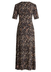 Betty Barclay Damen Maxikleid "Betty Barclay Maxikleid mit Raffung", blau, feminin, Gr. 42, Obermaterial: 94% Polyester, 6% Elasthan., Kleider