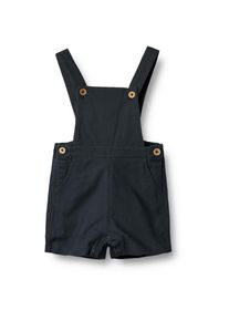 Wheat Baby Strampler "Wheat Strampler Overall Erik", Gr. 80, blau, 100% Bio-Baumwolle, Overalls