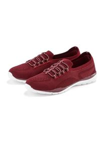 Lascana Sneaker 'Slipper, Halbschuh, leichtes Meshmaterial' rot Gr. 36 für Damen