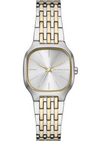 Skagen Damen Quarzuhr "MELLEM LILLE"gelbgoldfarben, edelstahlfarben, Armbanduhren, Armbanduhr, Damenuhr, Edelstahlarmband, analog