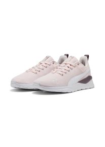 Puma Trainingsschuh "Anzarun Lite Sneakers Erwachsene", Gr. 43jasmine flower weiß plum jam pink lila, Obermaterial: Textil, Synthetik; Futter: