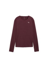 Puma Damen Laufshirt "RUN CLOUDSPUN Lauftop Damen"ruby shimmer heather rot, Gr. L, Obermaterial: 6% Elasthan, 94% Polyester, Shirts