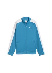 Puma Kinder Sweatjacke "T7 ALWAYS ON Trainingsjacke Jungen"tropical blau, Gr. 176, Obermaterial: 100% Polyester; Rippe: 2% Elasthan, 98% Polyester,
