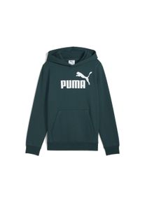 Puma Kinder Hoodie "ESS No. 1 Logo Fleece-Hoodie Jungen"grün terrain, Gr. 176, Obermaterial: 34% Polyester, 66% Baumwolle; Kapuzenfutter: 100%