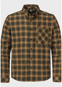 Schöffel SCHÖFFEL Herren Outdoorhemd "Urban Shirt Style Kleion MNS"4745, braun, modisch, Gr. 52, Oberstoff: 100% Baumwolle, Hemden