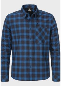 Schöffel SCHÖFFEL Herren Outdoorhemd "Urban Shirt Style Kleion MNS"8405, blau, modisch, Gr. 48, Oberstoff: 100% Baumwolle, Hemden
