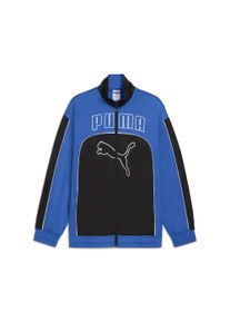 Puma Herren Sweatjacke "FUTURE.Puma.ARCHIVE Relaxed Trainingsjacke Erwachsene"mountain blau schwarz, Gr. M, Obermaterial: 100% Polyester;