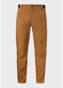 Schöffel SCHÖFFEL Herren Outdoorhose "Urban Pants Style Oaktree MNS"4745, braun, modisch, Gr. 56, Oberstoff: 59% Viskose, 41% Polyester, Hosen