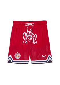 Puma Herren Shorts "Puma HOOPS x FC Red Bull Salzburg Shorts Herren"rot navy aop, Gr. XXL, unifarben, Innenmaterial: 100% Polyester; Außenseite: 100%