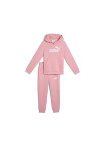 Puma Kinder Jogginganzug "Essentials No.1 Logo Jogginganzug Kinder"pinkscape pink, Gr. 98, Obermaterial: 66% Baumwolle, 34% Polyester; Kapuzenfutter: