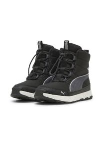Puma Kinder Stiefel "Puma Evolve Stiefel Jugendliche", Gr. 37schwarz strong gray weiß, Obermaterial: Textil, Synthetik; Futter: Textil; Innensohle: