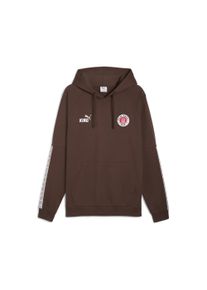 Puma Herren Hoodie "FC St. Pauli KING Hoodie Herren"espresso braun weiß, Gr. XXXL, Obermaterial: 100% Baumwolle; Rippe: 3% Elasthan, 97% Baumwolle;