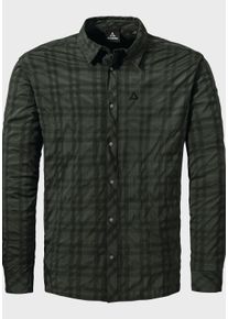 Schöffel SCHÖFFEL Herren Outdoorhemd "Hiking Shirt Style Yekuro MNS"0696, grün, sportlich, Gr. 52, Oberstoff: 81% Polyester, 14% Nylon, 5% Elasthan, Hemden