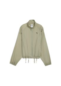 Puma Damen Trainingsjacke "DARE TO Oversized Gewebte Jacke Damen"lux army grün, Gr. XL, Obermaterial: 100% Nylon; Seitentascheu00a0u2013 Oben: 100%