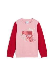 Puma Kinder Sweatshirt "Little Runners Sweatshirt Kinder"pinkscape pink, Gr. 104, Obermaterial: 68% Baumwolle, 32% Polyester; Rippe: 3% Elasthan, 97%