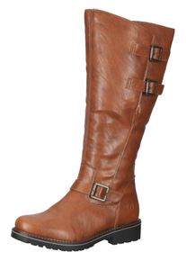 Remonte Damen Stiefel "Remonte Stiefel Lederimitat", Gr. 37cuoio, Lederimitat, casual, Schuhe
